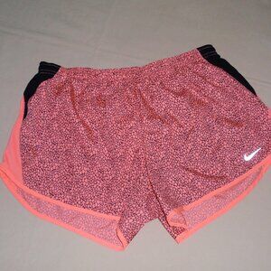 Nike Athletic Running Shorts Neon 3" inseam Sz L